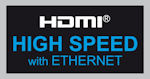 HDMI High Speed with  Ethernet